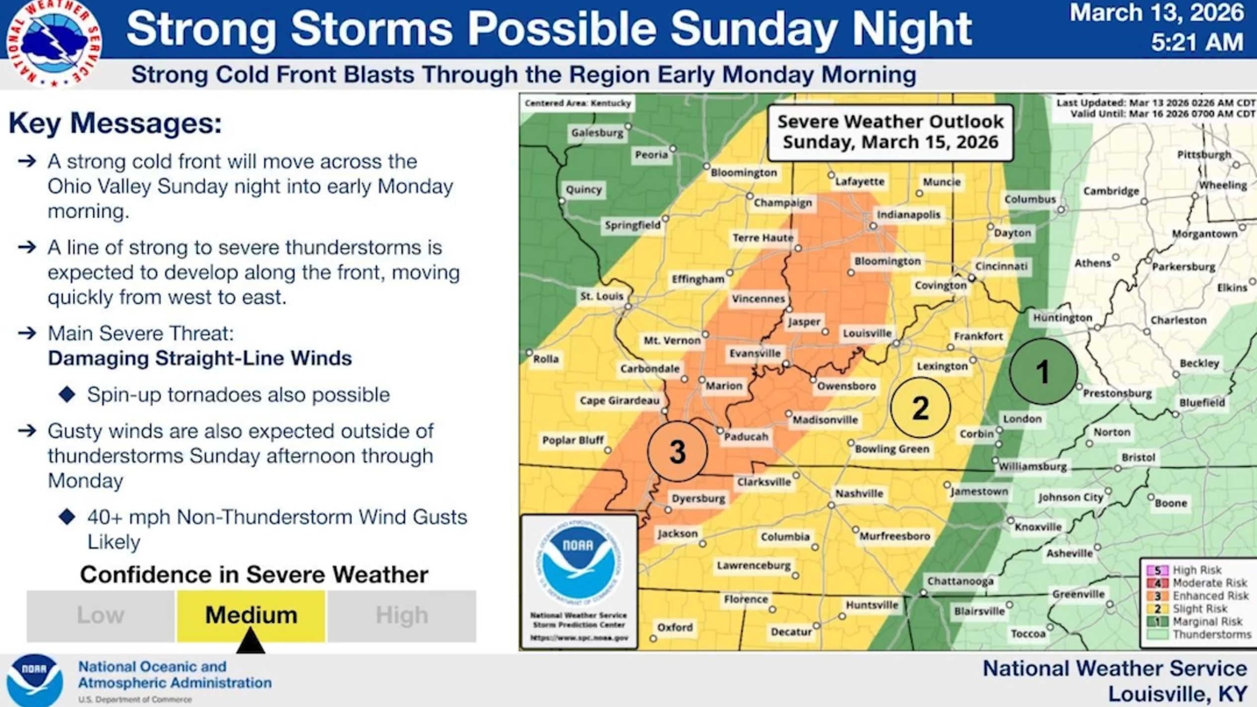 What areas of KY are at risk for severe weather this weekend? (Video ...