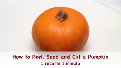 How to Quickly Peel, Seed and Cut a Pumpkin