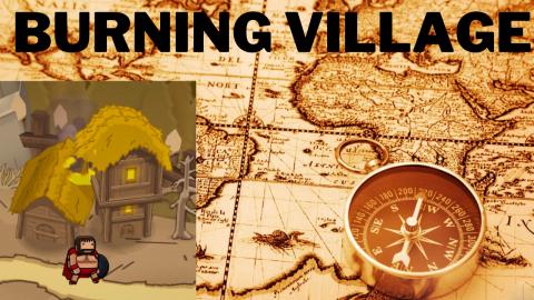 I Beat The Level Burning Village In The Game Blackmoor 2!...