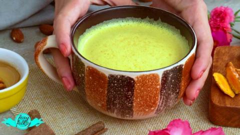 HEALTHY GOLDEN MILK RECIPE