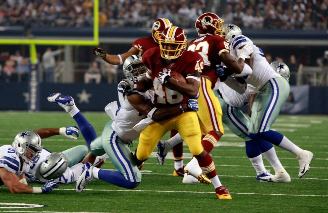 Former Redskins, Cowboys RB Alfred Morris visiting New York Jets