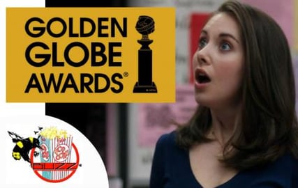 Allison Brie Gets Called Out at the Golden Globes!