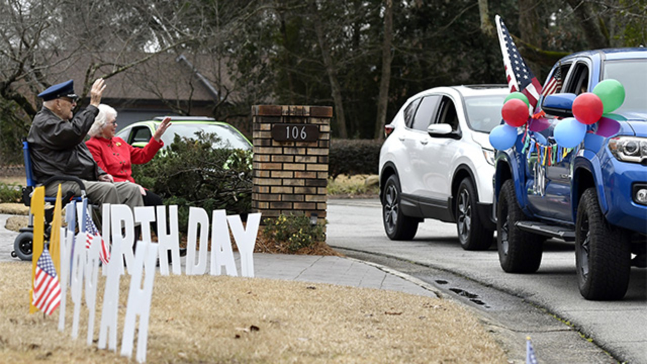 Middle Georgia Community Helps World War II Veteran Celebrate 100th ...