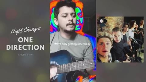 One Direction - Night Changes song acoustic cover