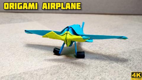 Origami Airplane | Origami tutorial | Paper craft