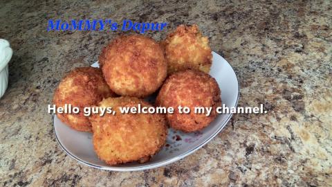 Mozzarella Potato Balls