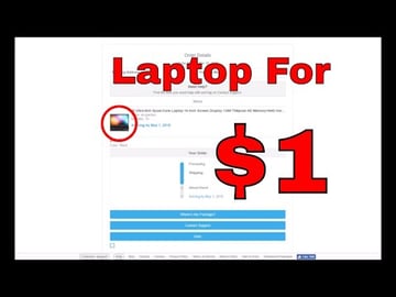 I Bought A Laptop For $1 On Wish.com (Unboxing!)