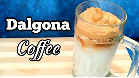 TRENDING DALGONA COFFEE | How to make Dalgona Coffee | Ta...