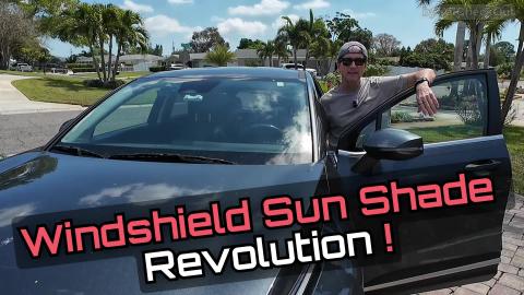 Best Car Sun Shade Umbrella? funomo UV Protection Review ...