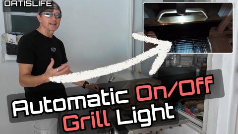 Smart Auto On/Off Grill Accessory - OATISLIFE BBQ Grill L...