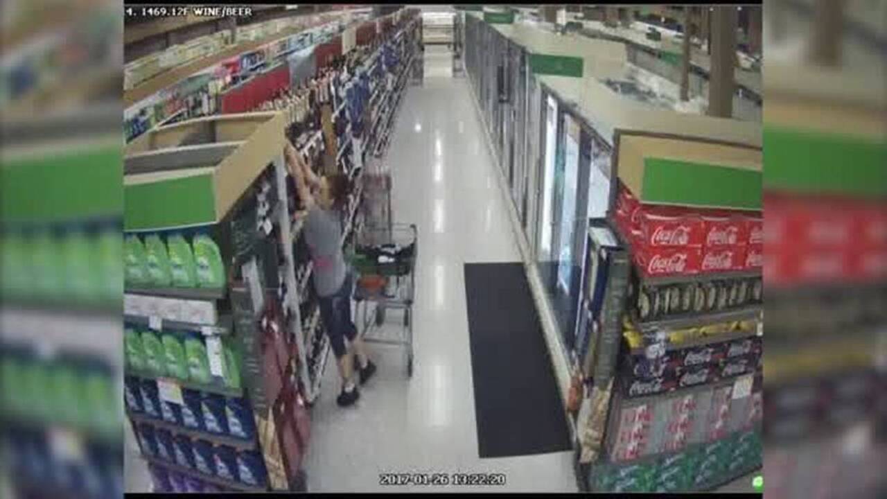 Booze bandit caught on camera | Miami Herald