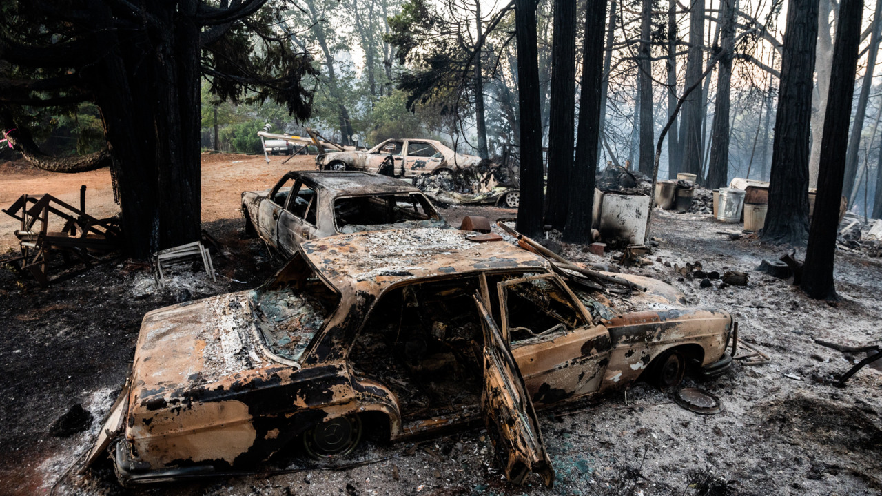 Residents describe the River Fire near Colfax Merced SunStar