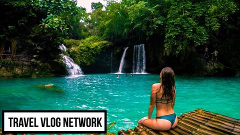 SECRET WATERFALLS - PHILIPPINES - KUYAWYAW FALLS