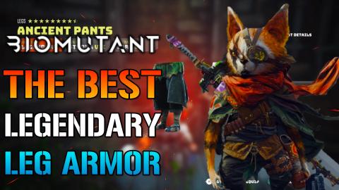 Biomutant: 10 Star Legendary Legs! The "Ancient Pants" Ho...