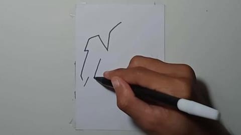 Drawing Graffiti Letter M V3