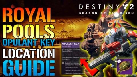 Destiny 2: Opulent Chest Location! Royal Pools "Where Wat...