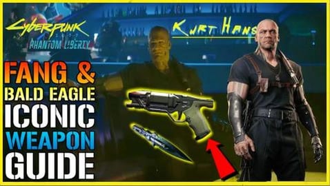Cyberpunk 2077_ FANG & BALD EAGLE Iconic Weapon Guide! Ho...
