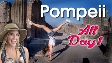 Visiting Pompeii, ITALY / Historical Facts, Yoga and Fun!...
