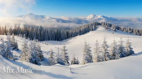 Beautiful Snow Nature | Relax & Uplift with Mix Music