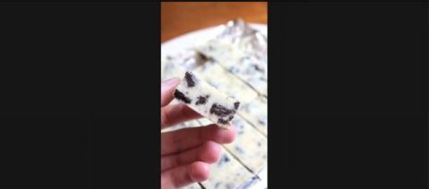 3 ingredients Oreo Cookies and Cream Fudge Recipe Tutoria...