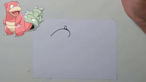 Drawing Pokemon slowbro shorts