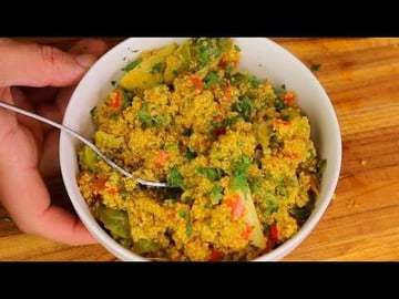 Nutrient Loaded Quinoa Superfood Curry Bowl - plant based...
