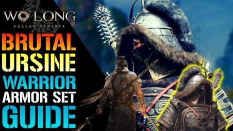 Wo Long: Fallen Dynasty "Brutal Ursine Warrior" Armor Set...