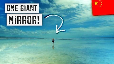 CHAKA SALT LAKE: China's Incredible MIRROR OF THE SKY! | ...
