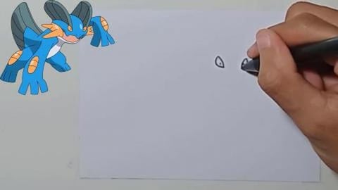 Drawing Pokemon SWAMPERT #Shorts