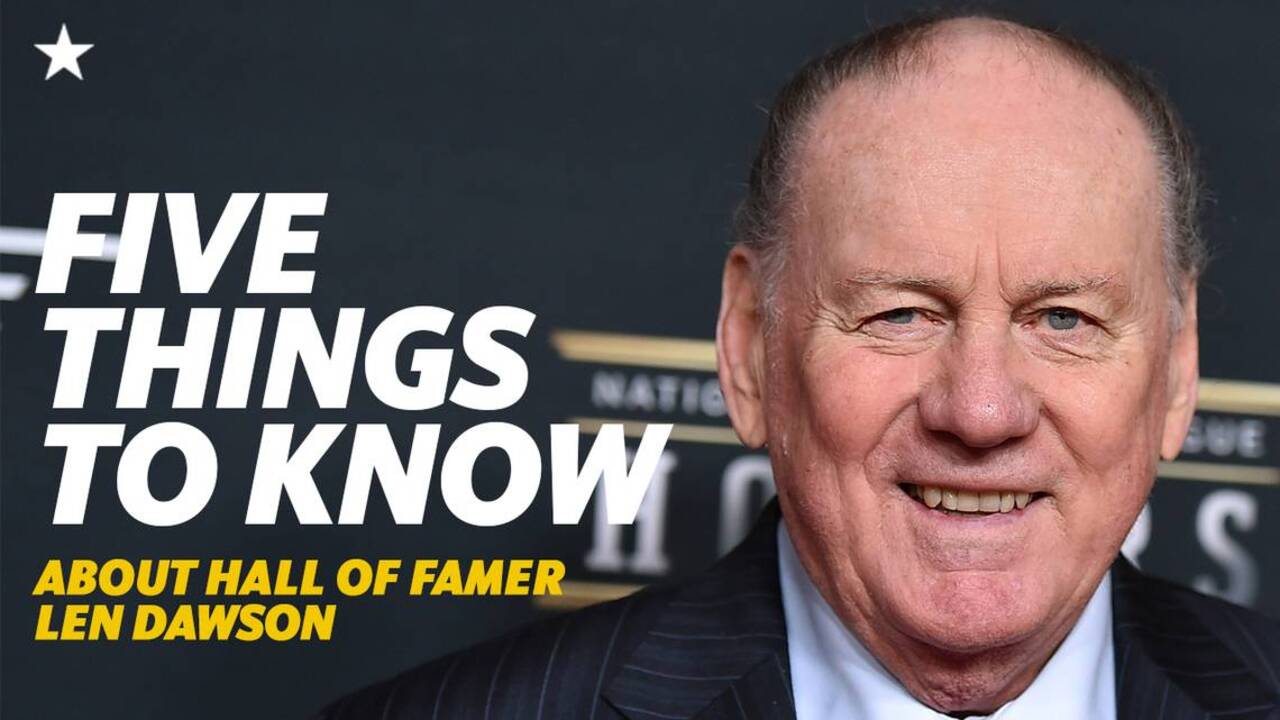 Dallas' First Star Pro QB, Kansas City Chiefs Icon Len Dawson, Dead at 87 -  FanNation Dallas Cowboys News, Analysis and More