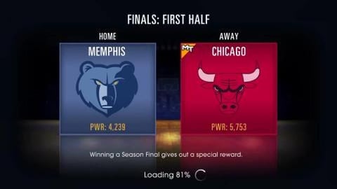 NBA2K Mobile Chicago 05/08 gameplay