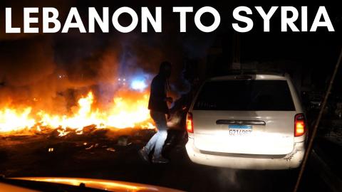 Leaving Lebanon - To The Syria Border
