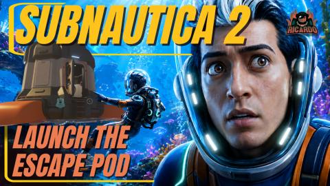 Subnautica 2 - Launching the Escape Pod