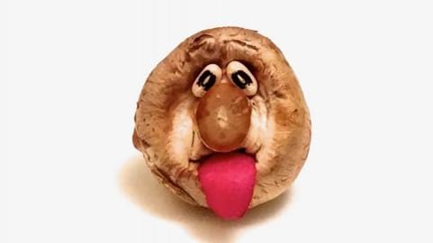 How to Make a Grumpy Mushroom / Fun Food for Kids