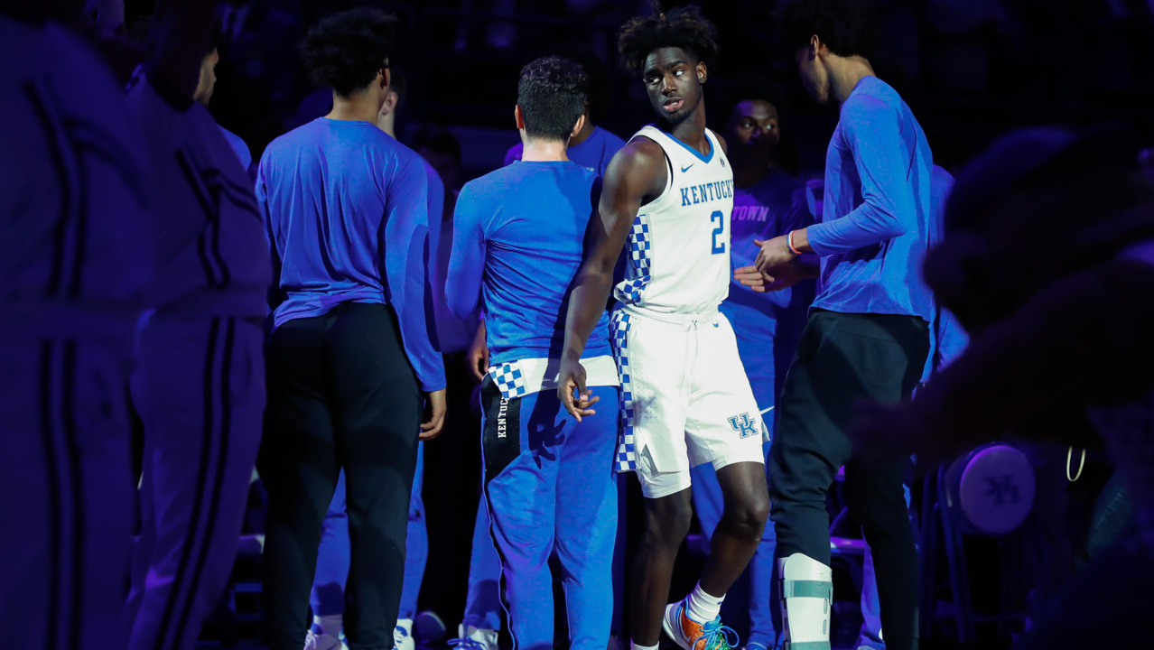 Kahlil Whitney more confident in UK basketball exhibition Lexington