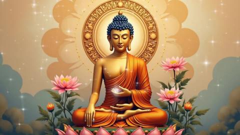 10 Minute Buddha Deep Meditation Music • Healing Medita...