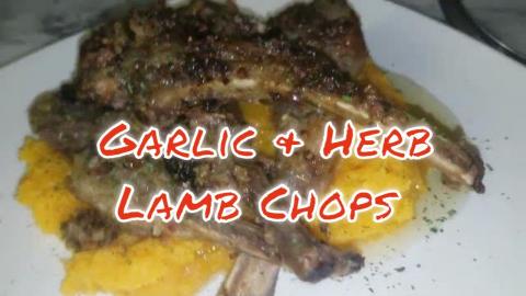 Garlic Lamb Chops Recipe | Moist & Tender Lamb Chops