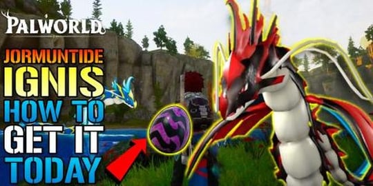 Palworld "Jormuntide Ignis" Is AMAZING! Where To Find HUG...