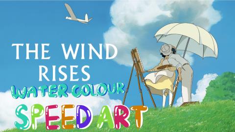 Speed Art - The Wind rises - Ghibli 