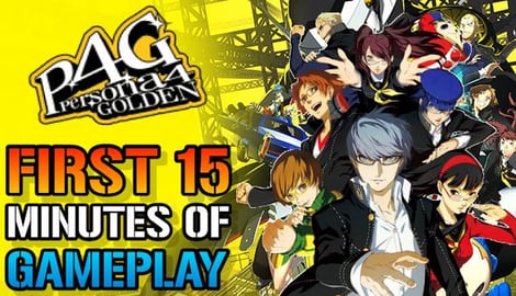 Persona 4 Golden: Amazing First 15 Minutes Of Gameplay! O...