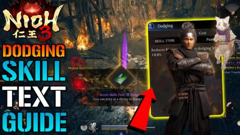 Nioh 3: "Dodging" Skill Text Is Awesome! How To Get This ...