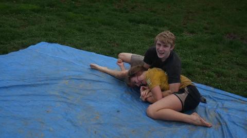 Epic Mud Jiu-Jitsu Part 2 - Super Sneaky Submission