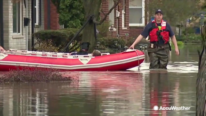 Flooding rain leads to water rescues across Midwest | AccuWeather