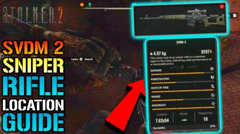Stalker 2_ _SVDM-2_ Sniper Rifle Location Guide! How To G...