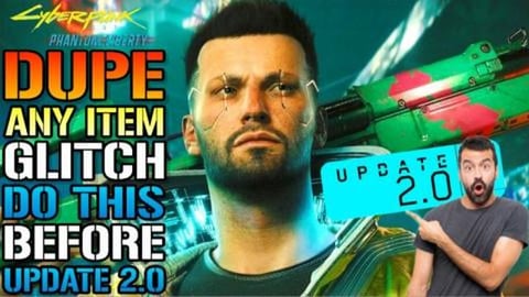 Cyberpunk 2077: Dupe Item Glitch! DO THIS NOW Before Upda...