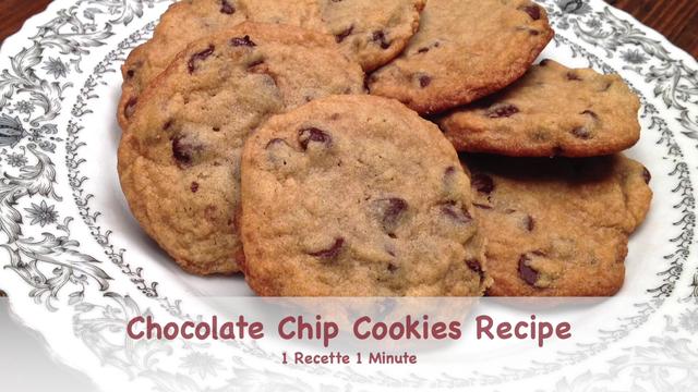 Chocolate Chip Cookies Recipe / Yummy Treats (shorts)
