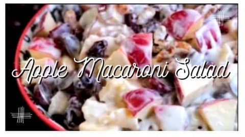 HOTV55_Apple Macaroni Salad