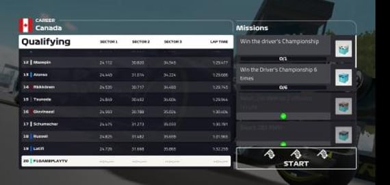 f1 mobile racing career mode-Mercedes-Montreal 