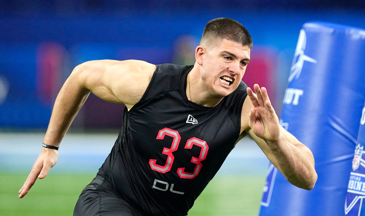 Kansas City Chiefs select Purdue defensive end George Karlaftis in