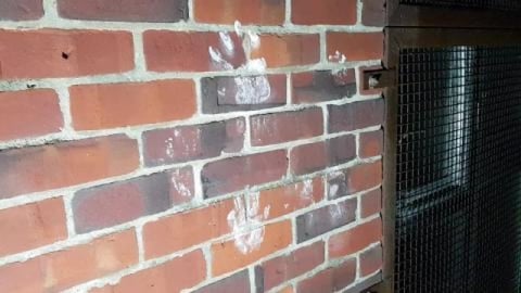 CREEPY HAND PRINTS FOUND AT ABANDONED PLACE